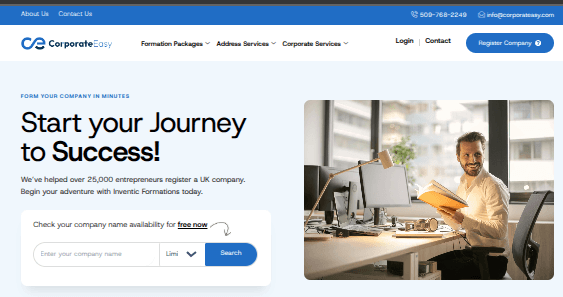 Corporateasy – Company Registration & Management Platform